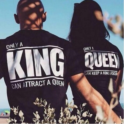 T Shirt Couple There Is Only One Queen