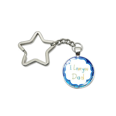 Porte Clé Père Fils Étoile
