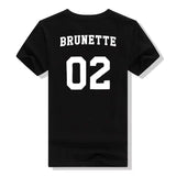 T-Shirt Brunette 02 Noir