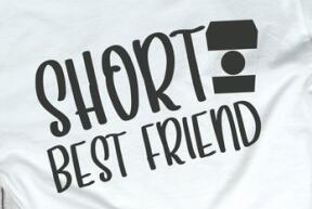 Meilleure Amie Tee-Shirt Short - Matchingmood