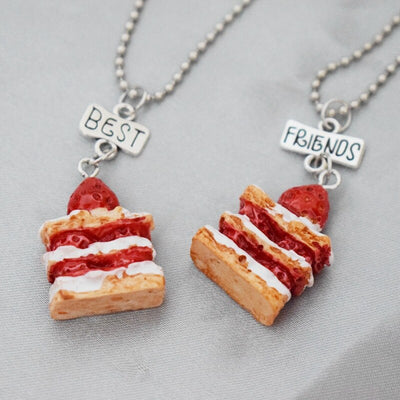 Collier d'Amitié Gourmand Gâteau