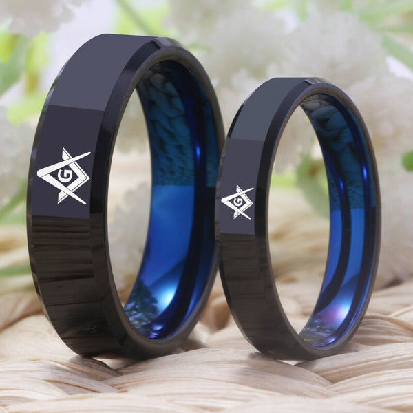 Franc Maçon Bague pour Amoureux