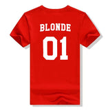 T-shirt Blonde 01 Rouge