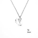 Collier Meilleure Amie Pour 6 - Part de fromage Argent - MatchingMood