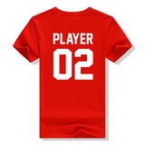 T Shirt  Player 1 Player 2 Meilleur Ami Rouge