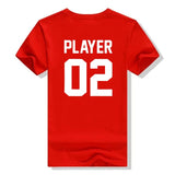 T Shirt  Player 1 Player 2 Meilleur Ami Rouge