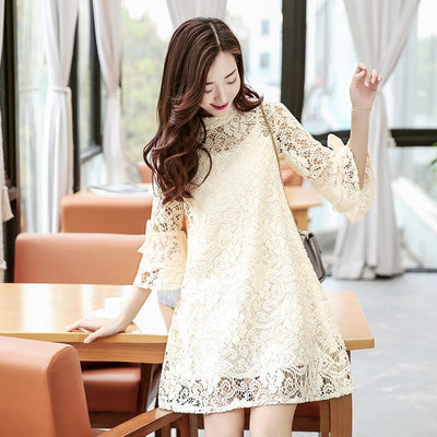 Robe Ceremonie Dentelle Fille