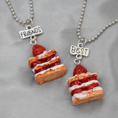 Collier d'Amitié Gourmand Meilleures Amies