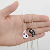 Collier Yin Yang Meilleurs Amis