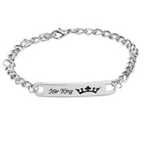 Bracelet Couple Her King - Matchingmood