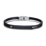 Bracelet Gourmette Femme Cuir Personnalisable - MatchingMood