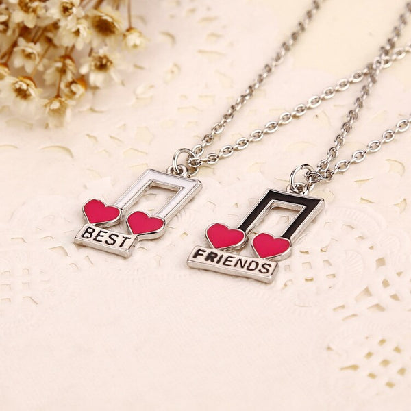 Collier Note de Musique Amitié - MatchingMood