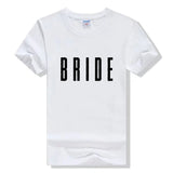 Bride Squad T-Shirts EVJF blanc