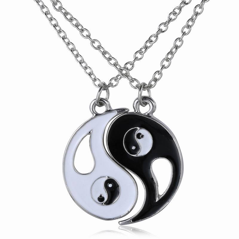 Collier Yin Yang Best Friend Amies