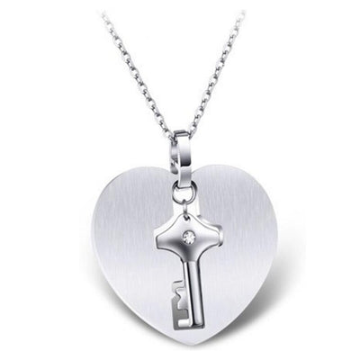 Bracelet Couple Collier avec la Clé