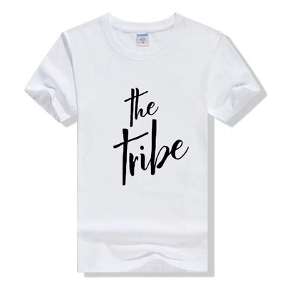 T Shirt Meilleure Amie EVJF - The Tribe Blanc - MatchingMood