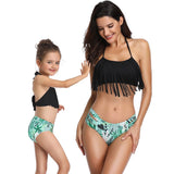 Maillot de Bain Mère Fille Haut à Basque