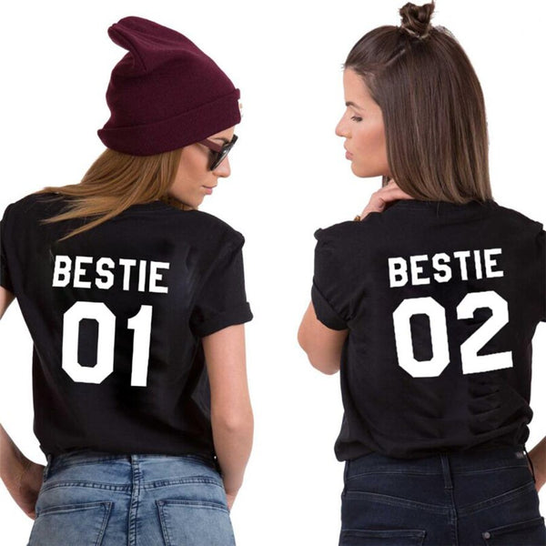 Tee-Shirt Best Friend Par 2 Noir