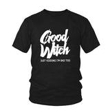 T-shirt Good Witch noir