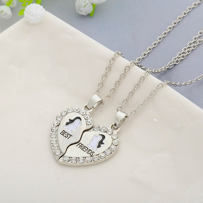 Collier d'Amitié Pingouin BFF