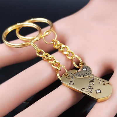 Porte Clé Maison Pour Couple Séparable