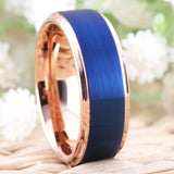 Bague Couple Bleu