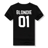 T-Shirt Blondie Noir