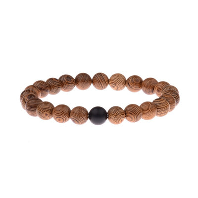 Bracelet à Deux en Bois 