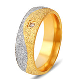 Bague Couple Bicolore Femme