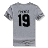 T-Shirt Meilleure Amie Personnalisable Date Friends Gris - MatchingMood