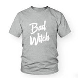 T-shirt Bad Witch Gris