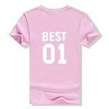 T-Shirt Best Friends - Best 01 Rose