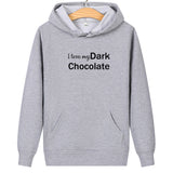 Sweat Couple Chocolat Femme Gris