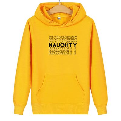 Sweat Couple Naughty Jaune