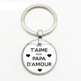 Porte Clé Père Fils Je T'Aime Papa