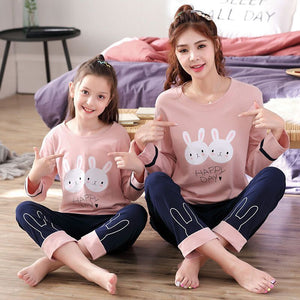 Pyjama Mere Fille Lapin - MatchingMood