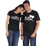 Tee-Shirt Couple Mr Mrs Minnie