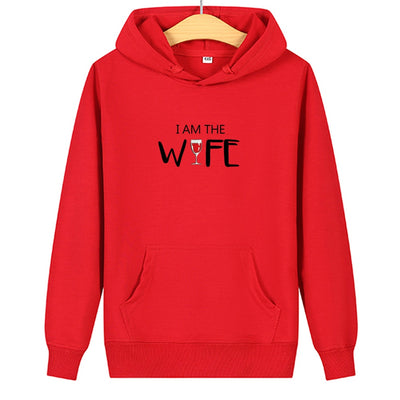 Sweat Couple Alcool Femme Rouge