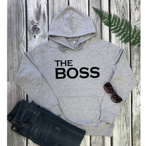 Sweat Couple The Boss Gris - MatchingMood