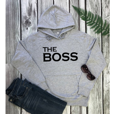 Sweat Couple The Boss Gris - MatchingMood