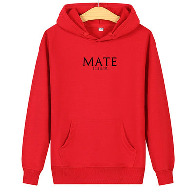Sweat-Shirt Couple Ames Soeurs Rouge- Soul