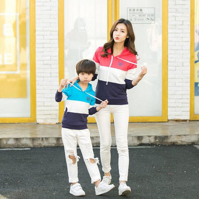 Sweat Que La Famille Mère Fils - MatchingMood