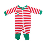 Pyjama Famille de Noël Bébé Lutin du Pere Noël Grenouillère - MatchingMood