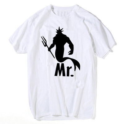 T Shirt Couple La Petite Sirène