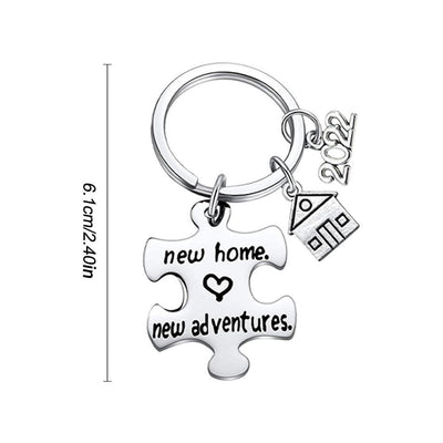 Porte Clé Maison Couple