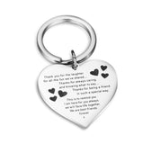 Porte Clé pour Meilleure Amie Coeur