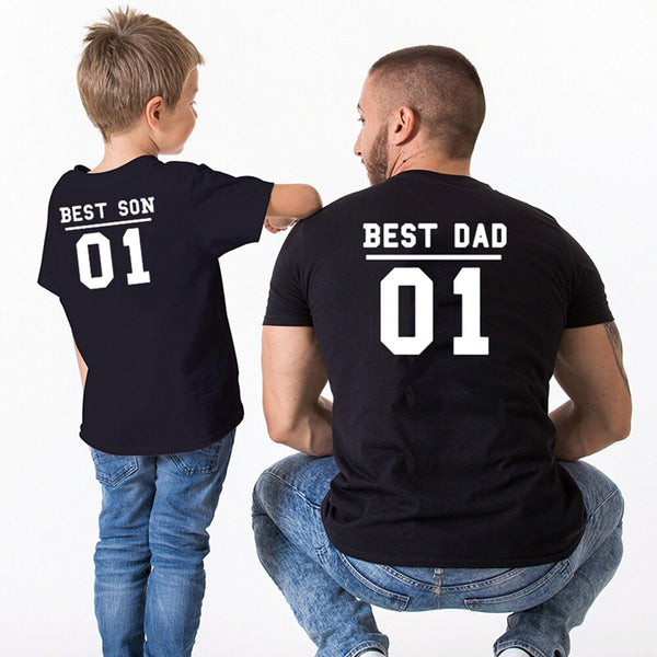 T Shirt Best Dad pour Père Fils - MatchingMood