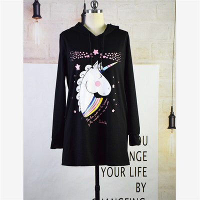 Robe Sweat Licorne Arc en Ciel