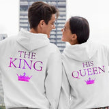 Sweat Couple Capuche King Queen Quasar