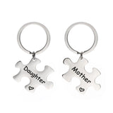 Porte Clé Mère Fille Puzzle